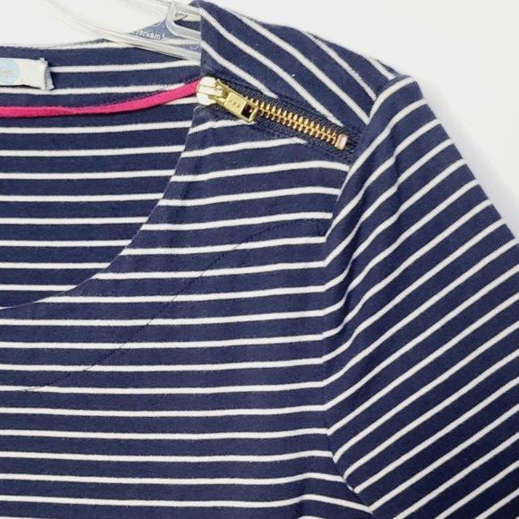 [Boden] Janie Striped 3/4 Sleeve Dress 8L / 8 - Picture 6 of 13